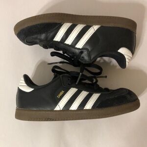Adidas Kids Samba Black and White Shoes size 13 Kids